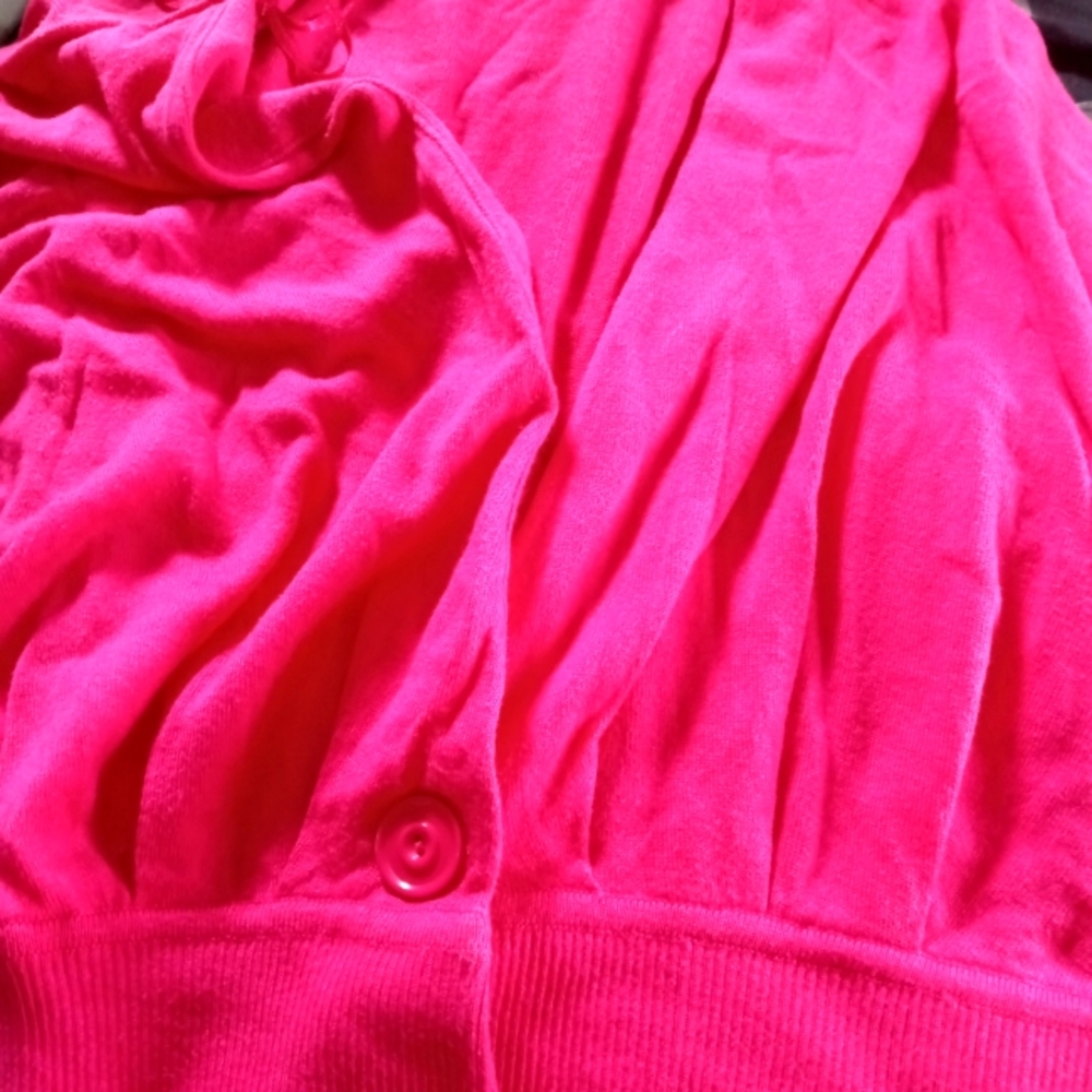 Hot pink sweater